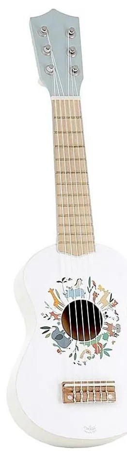 Vilac - Детска дървена китара Животни от света Sarah Betz