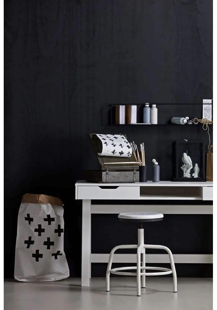 Бяло бюро Nikki - WOOOD