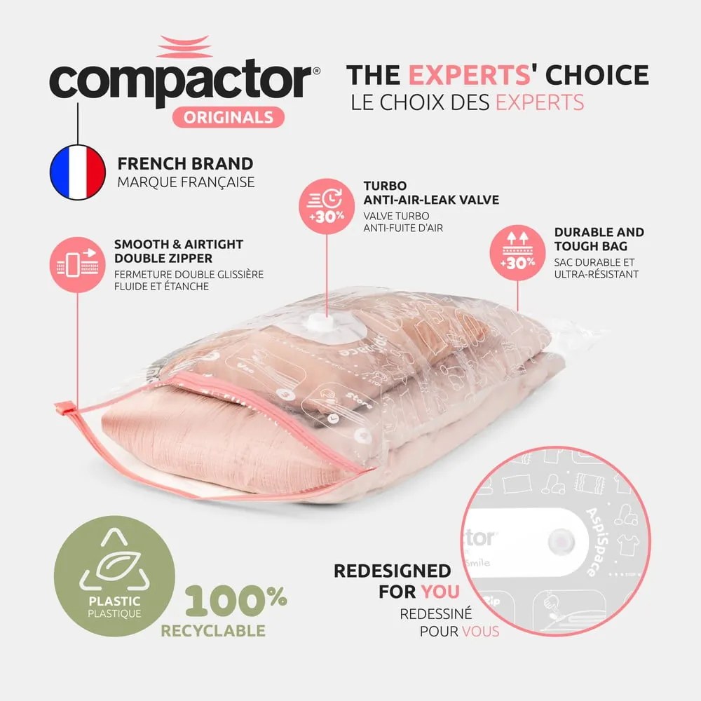 Вакуумни торбички в комплект от 6 броя Vacuum L – Compactor