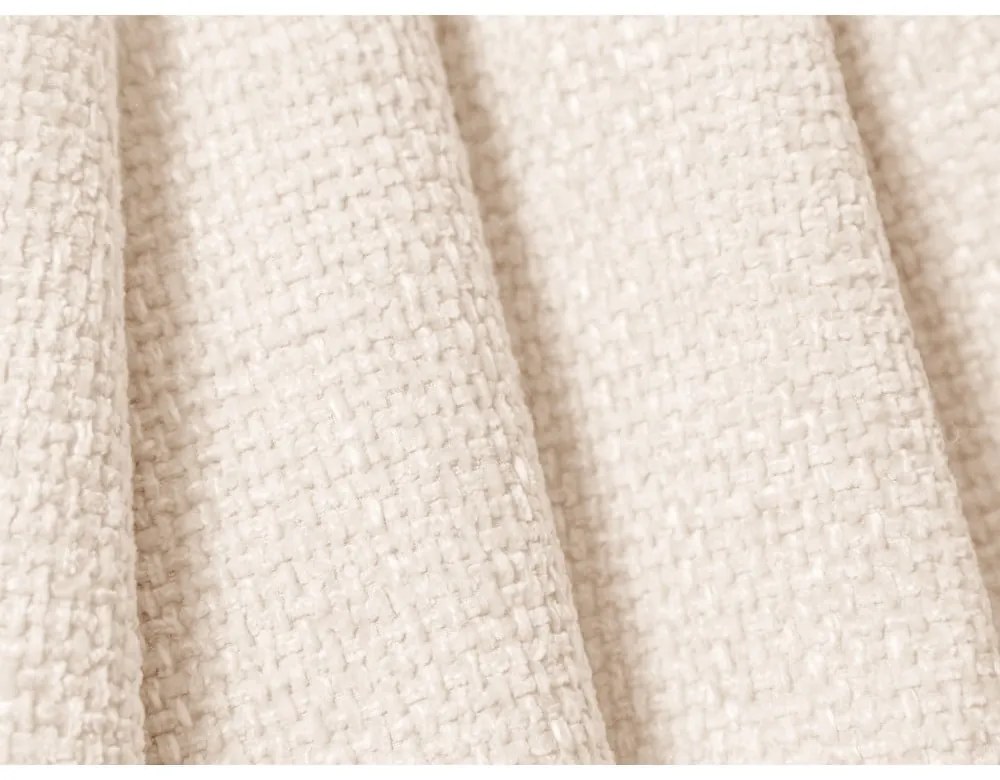 Кремав шенилов модулен ъглов диван Lupine – Micadoni