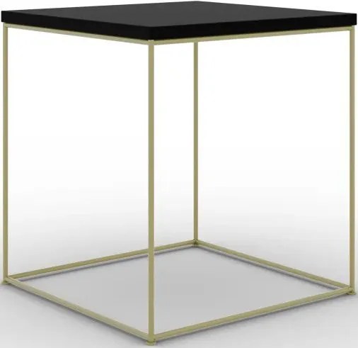 Странична маса Dente mini-Черно - златисто