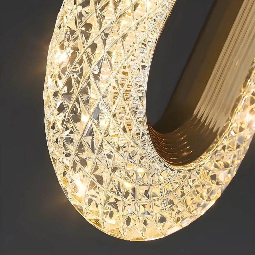 ВИСЯЩА ТАВАННА LED ЛАМПА G173-3CP GOLD