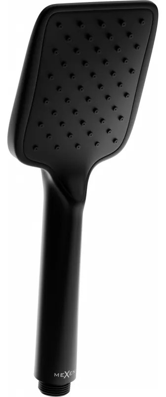Mexen R-62 еднофункционална душ глава, черна - 79562-70
