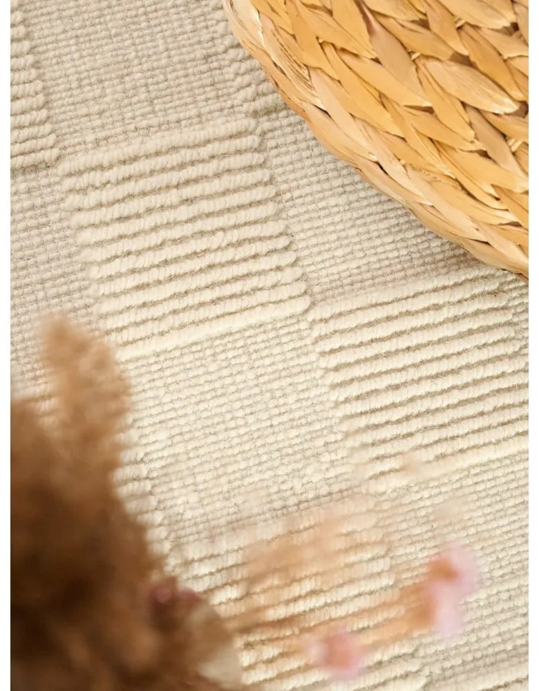 Кремава ръчно изработена вълнена пътека 80x200 cm Scala – Villeroy&amp;Boch