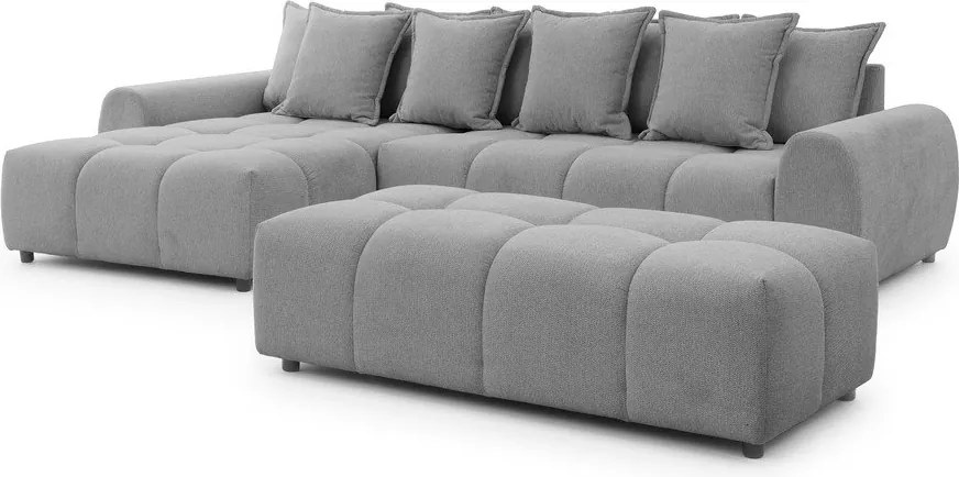 Сива табуретка Albane – Ropez