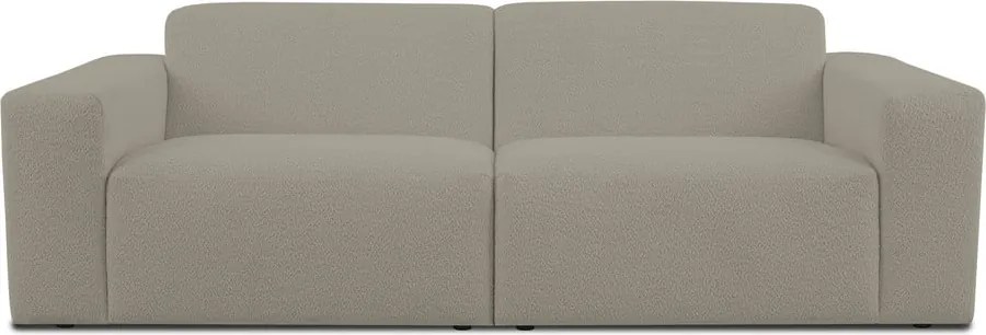 Светлокафяв диван от букле 228 cm Roxy – Scandic