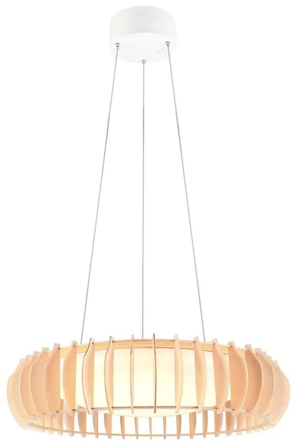 LED висяща лампа в бял и естествен цвят ø 60 cm Monte - Trio