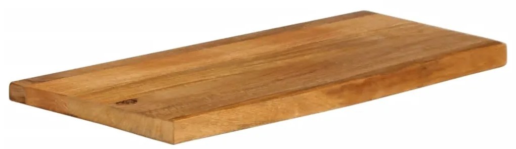 370574 vidaXL Плот за маса, жив ръб, 80x30x3,8 см, масивно дърво манго