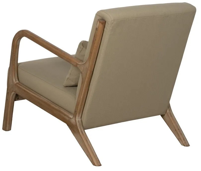 Бежово кресло Weave – Ixia