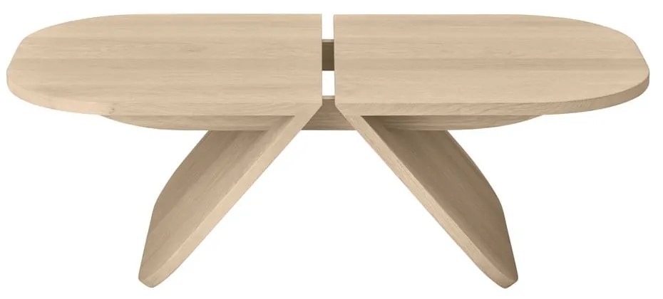 Масичка за кафе от масивен дъб в естествен цвят 54x100 cm Avio – Blomus