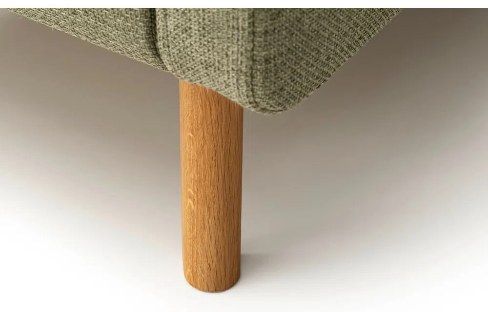 Зелено двойно легло 160x200 cm тапицирано с място за съхранение с включена подматрачна рамка Lotte – Meise Möbel