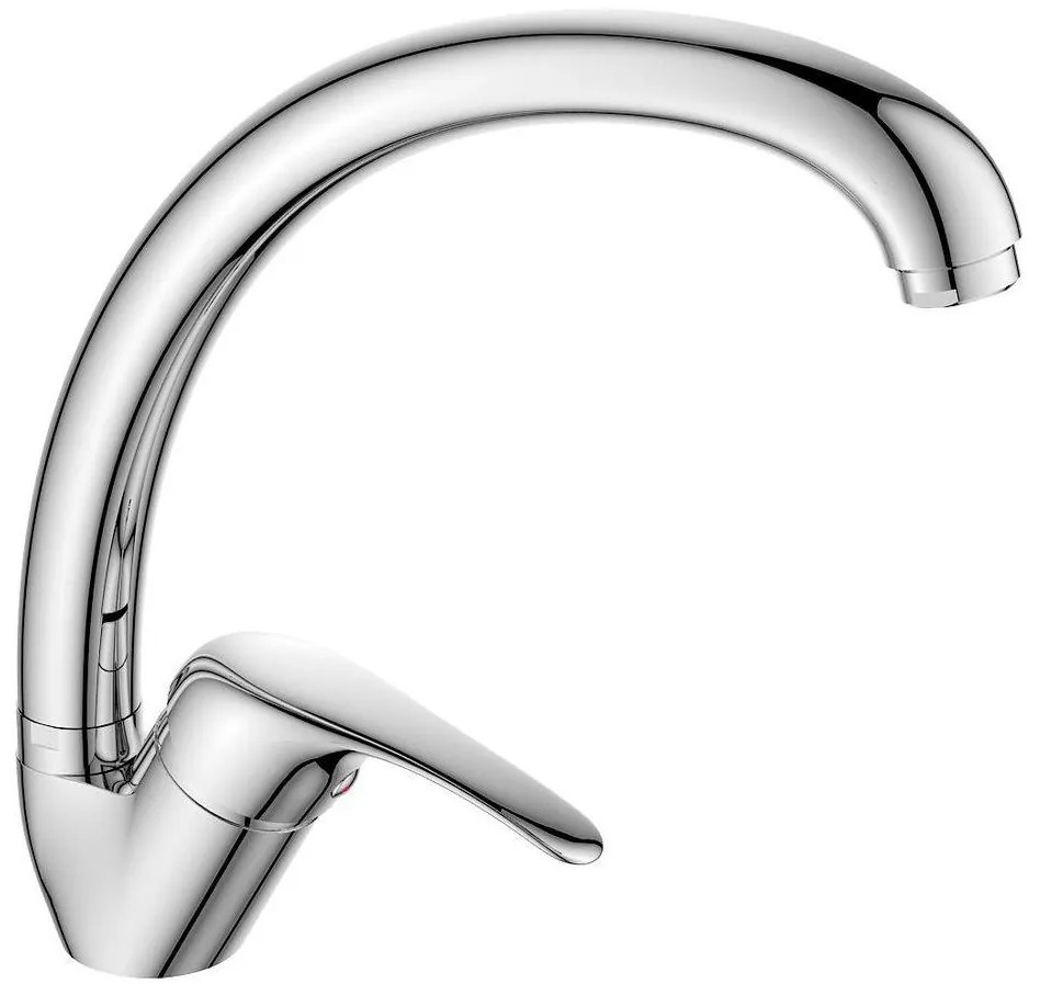 Aqualine - Смесител за мивка KASIOPEA 24 см лъскав хром