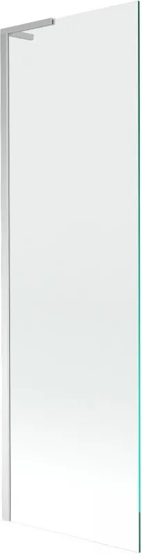 Mexen Next L параван за вана 1-крил 60 x 150 см, прозрачен, хром - 895-060-000-03-00-01