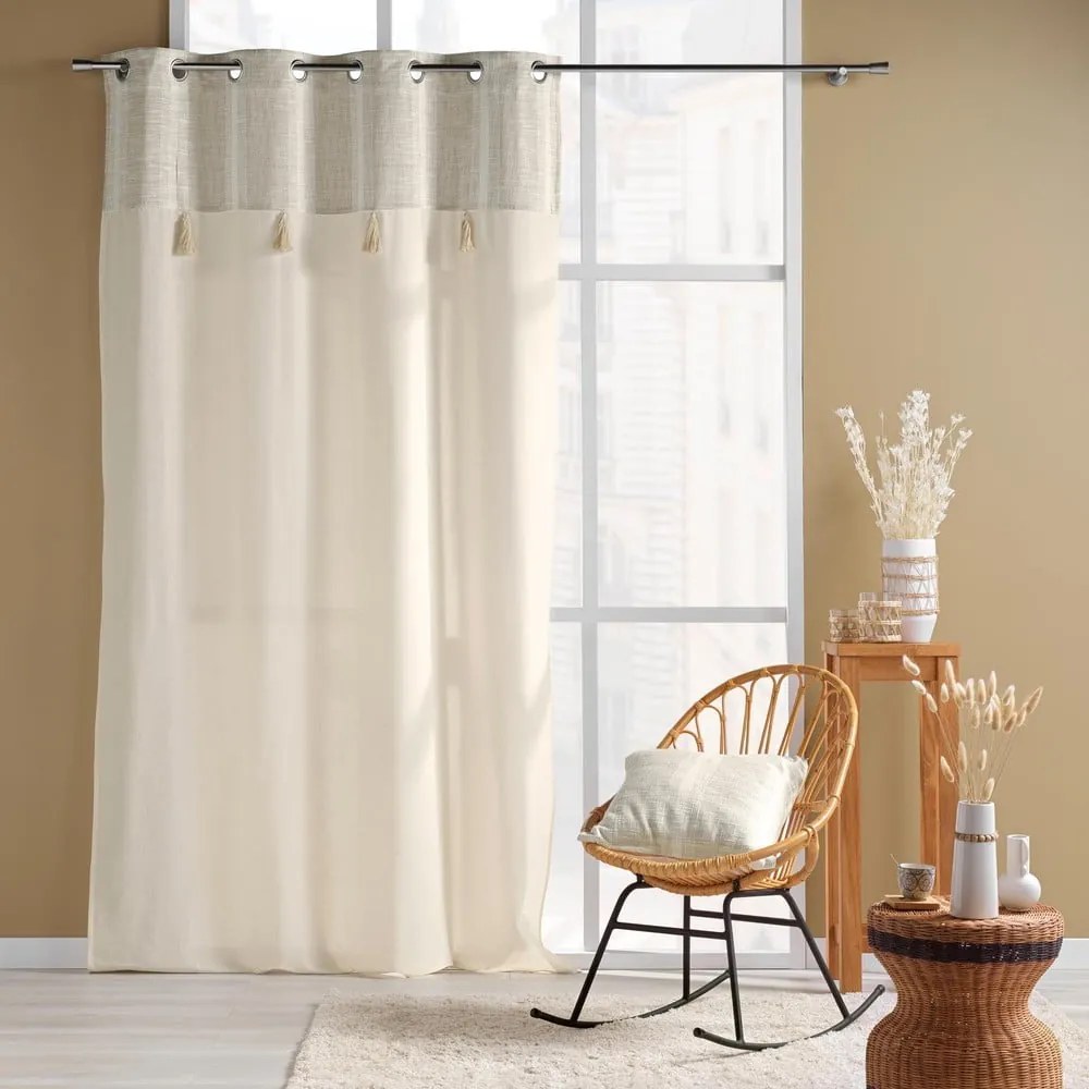 Перде в естествен цвят 140x240 cm Island – douceur d'intérieur