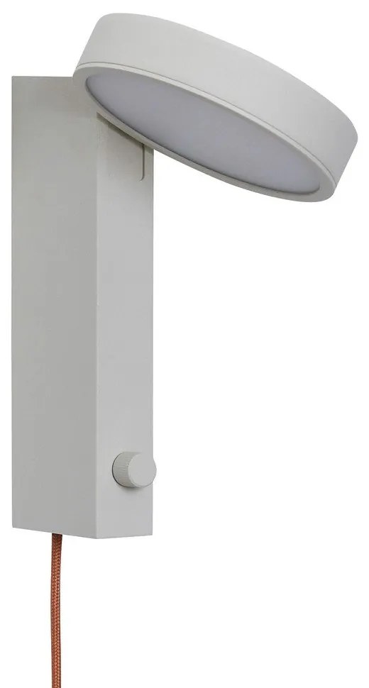 Бежова стенна лампа Crea – Hübsch