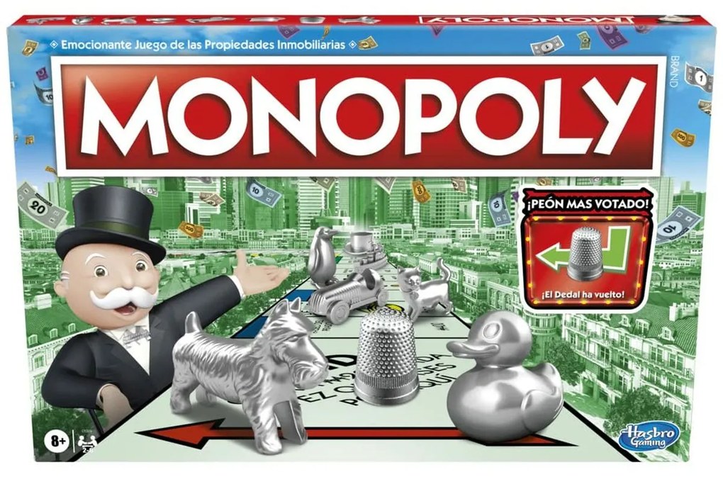 Настолна игра Hasbro Monopoly Clasico Madrid ES