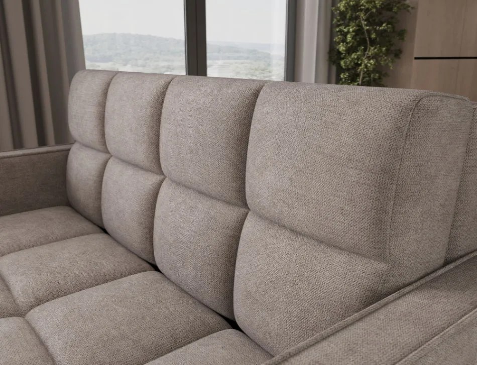 Разтегателен диван Maroni триместен-Тъмнобежов