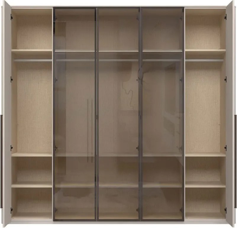 Гардероб Dutchess петкрил 3 стъкло