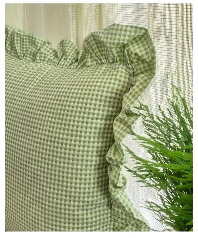 Памучна калъфка за възглавница 45x45 cm Ruffled – Mila Home
