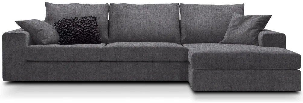 Ъгъл диван Mission-Customizable-250φ 165β cm.-Gray