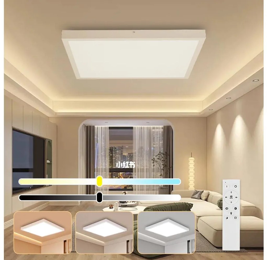 Brilagi-LED Димируемо осветление за баня FRAME SMART LED/50W/230V IP44 бяло+DO