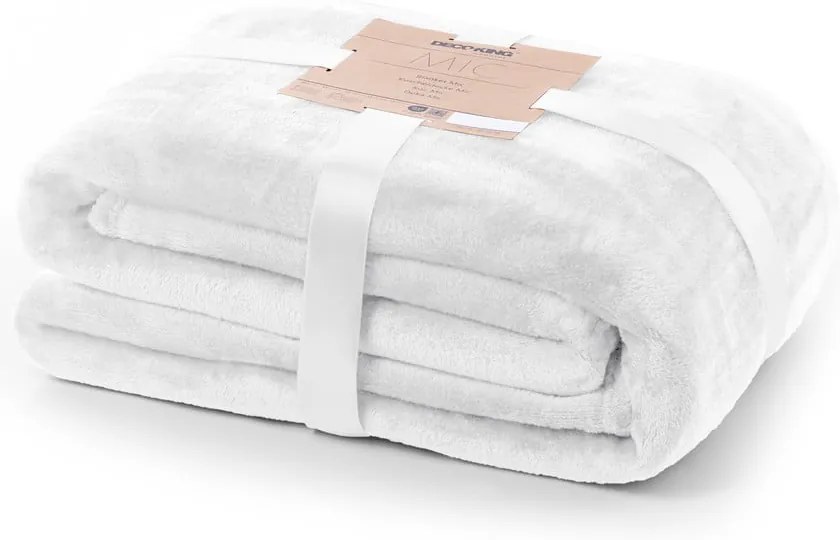 Бяло одеяло, 150 x 200 cm Mic - DecoKing