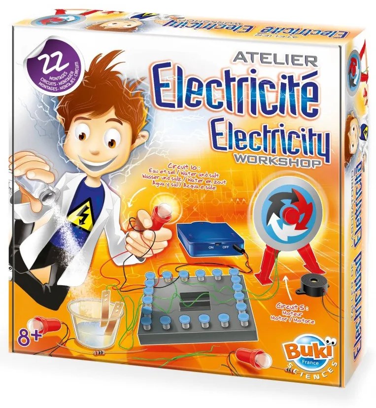 Buki France - Комплект експерименти - Електрическа работилница