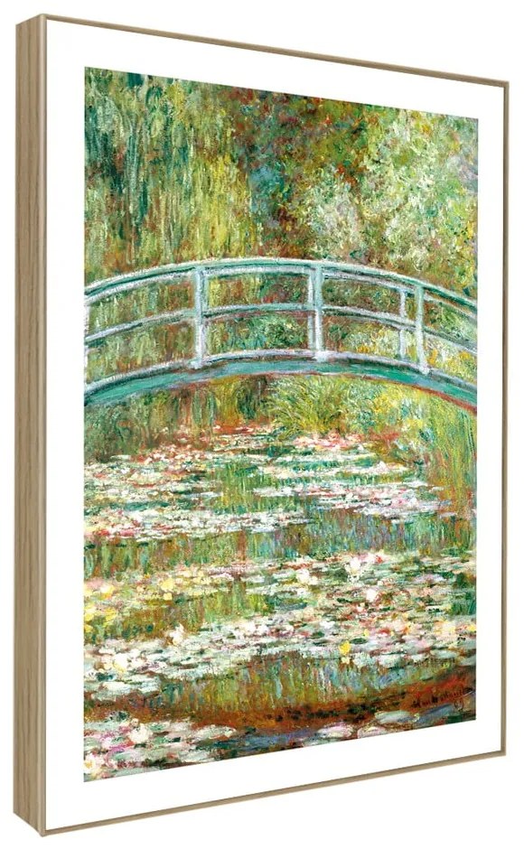 Картина 40x50 cm Monet: Japanese Footbridge – knor