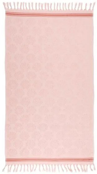 Хавлия Özdilek Shell Line Pembe 90x150см