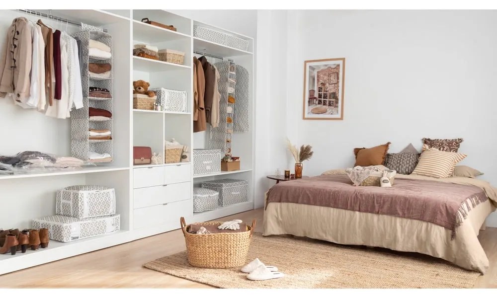 Кошница за съхранение от тръстика, 38,5 x 28,5 cm - Compactor