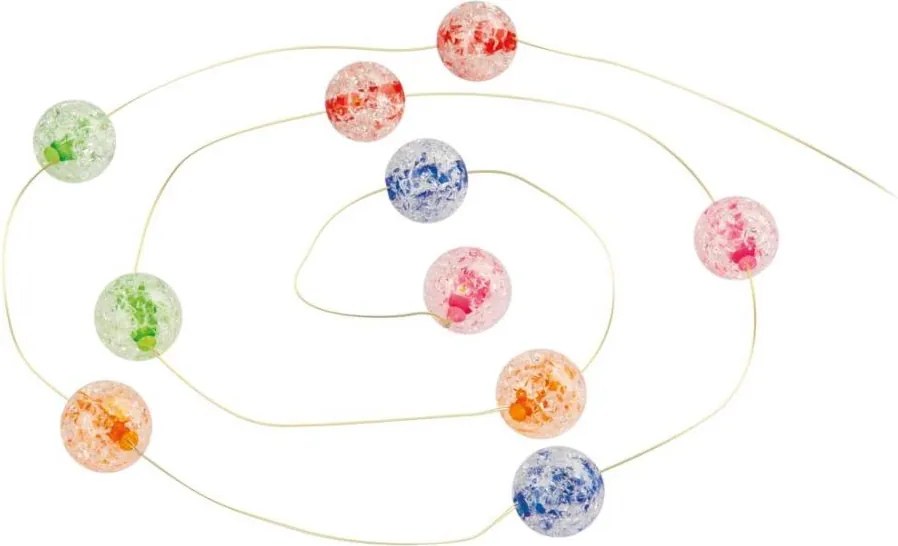 Retlux - LED гирлянд 10xLED/2xAA 2,35m многоцветен