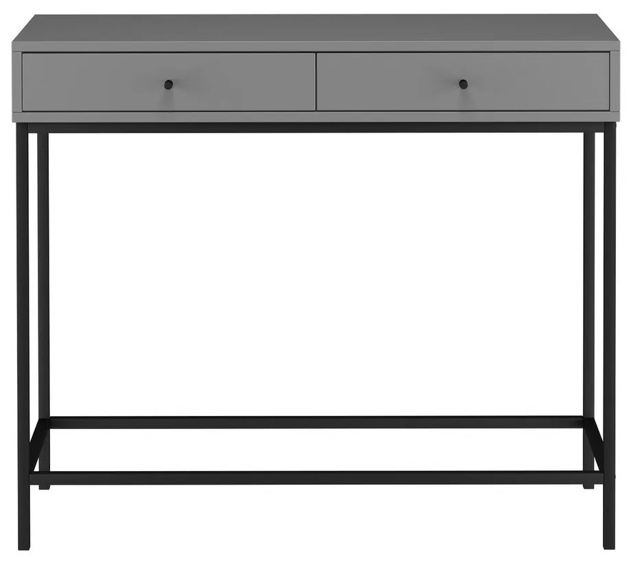 Сива конзолна маса 35x90 cm Celine – Støraa