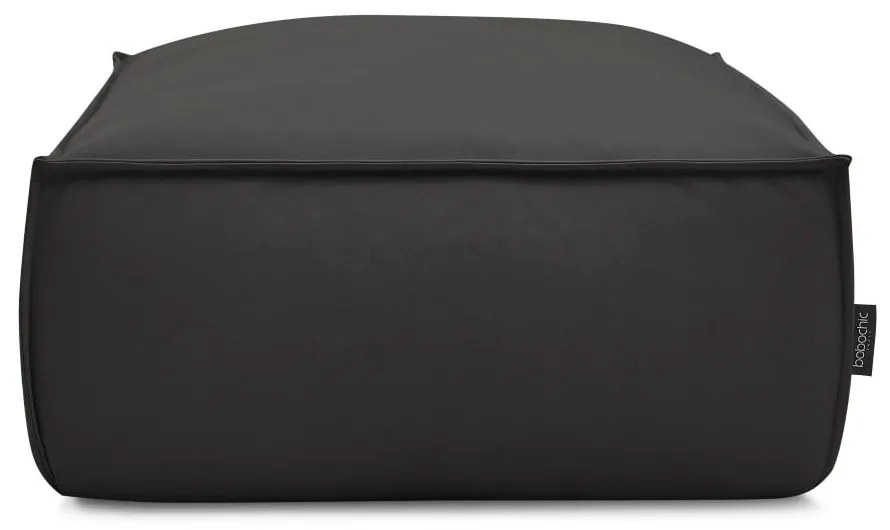 Черна табуретка от изкуствена кожа Boheme – Bobochic Paris