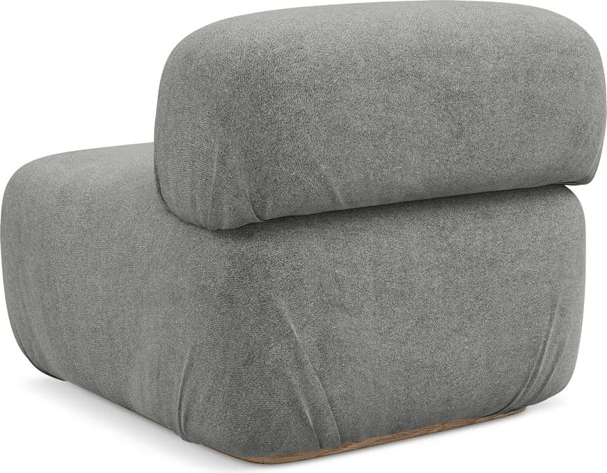 Сив модул за диван от букле Ailani – Makamii