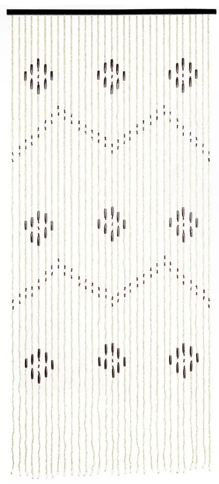 Бамбуково перде за врата в естествен цвят 90x200 cm – Maximex