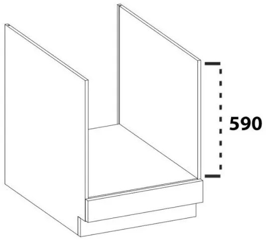 Подов шкаф за фурна Armony 60 DG BB