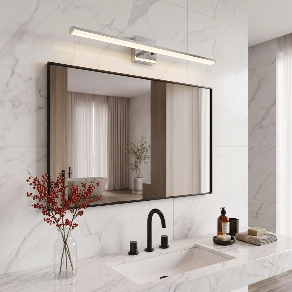 АПЛИК ЗА БАНЯ LED 12W 58CM APP369-1W CHROM