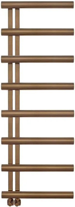 Релса за кърпи с отопление Inox Accent II-Бронз