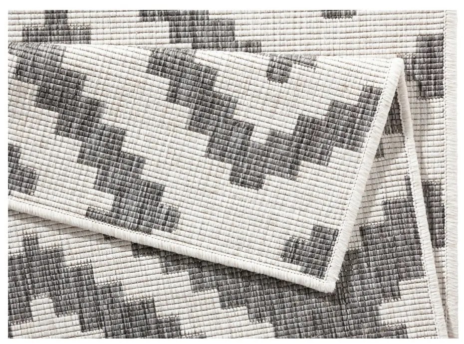 Сив килим за открито , 80 x 345 cm Malta - NORTHRUGS