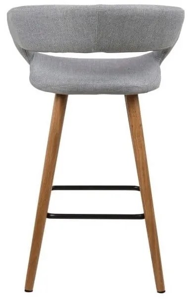 Комплект от 2 сиви бар столa Gill - Actona