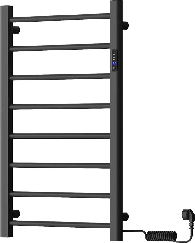 Mexen Oso електрически радиатор 2в1 стоящ 910 x 500 mm, 200 W, черен - W304-0910-500-00-70