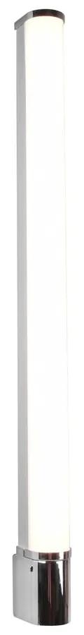 LED лампа за стена в лъскаво-сребрист цвят (дължина 79 см) Piera - Trio