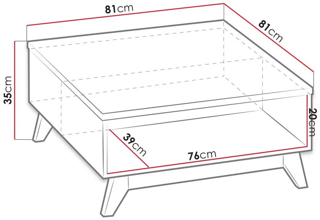 Масичка за кафе Sven