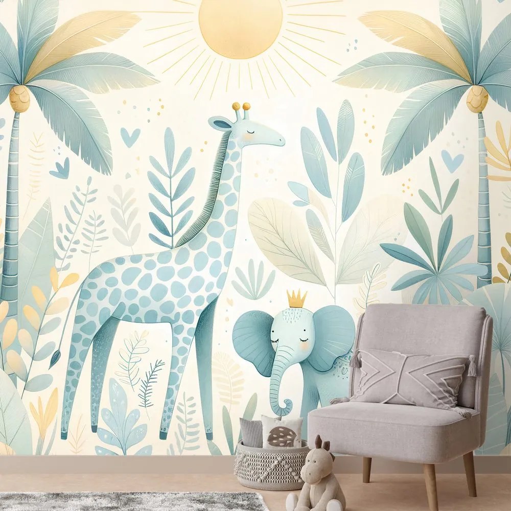 Тапет – Сладки животни в джунглата