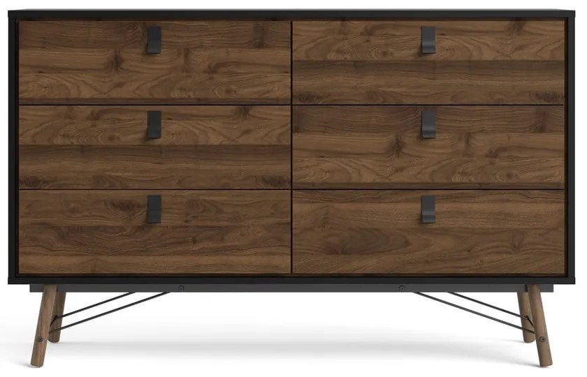 Тъмнокафяв скрин , 150 x 95 cm Ry - Tvilum