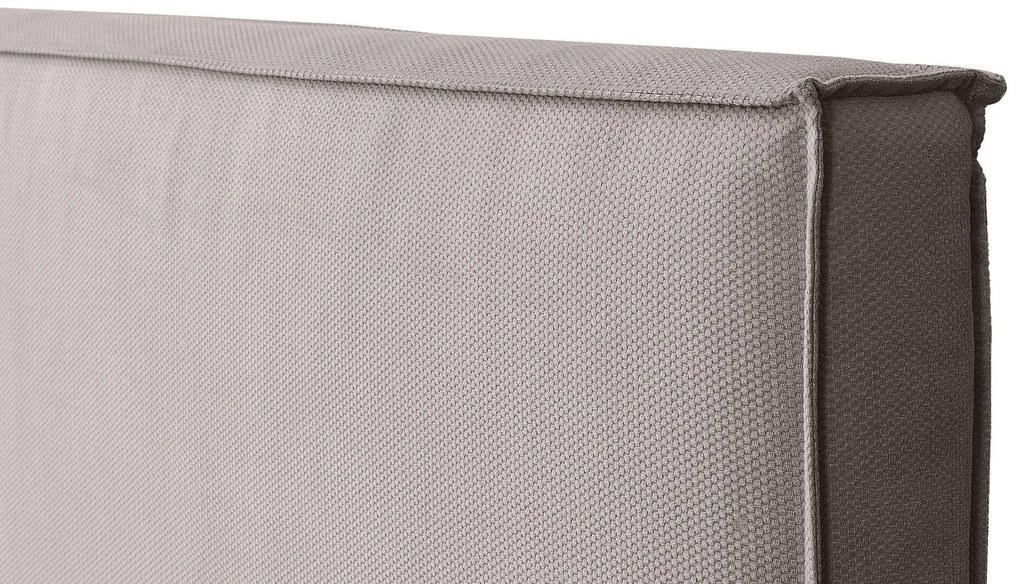 Тапицирано легло Pure-Gkri Anoixto-90 x 200-Ξύλα Ελάτου