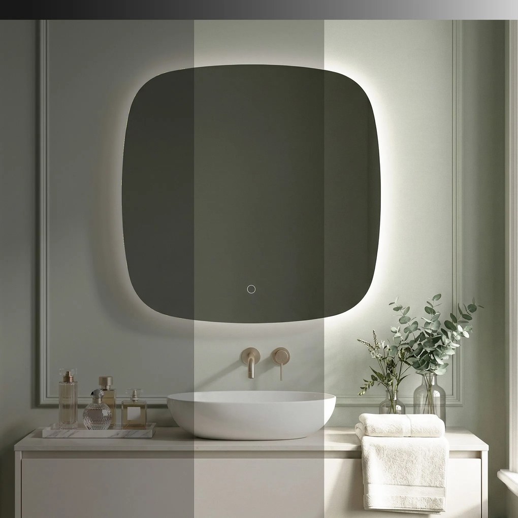 Огледало LED 70x70cm TOP