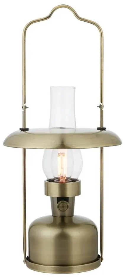 Markslöjd 108894-LED с димер презареждаема лампа FANOS LED/2,5W/3,7V 4000 mAh IP44 месинг