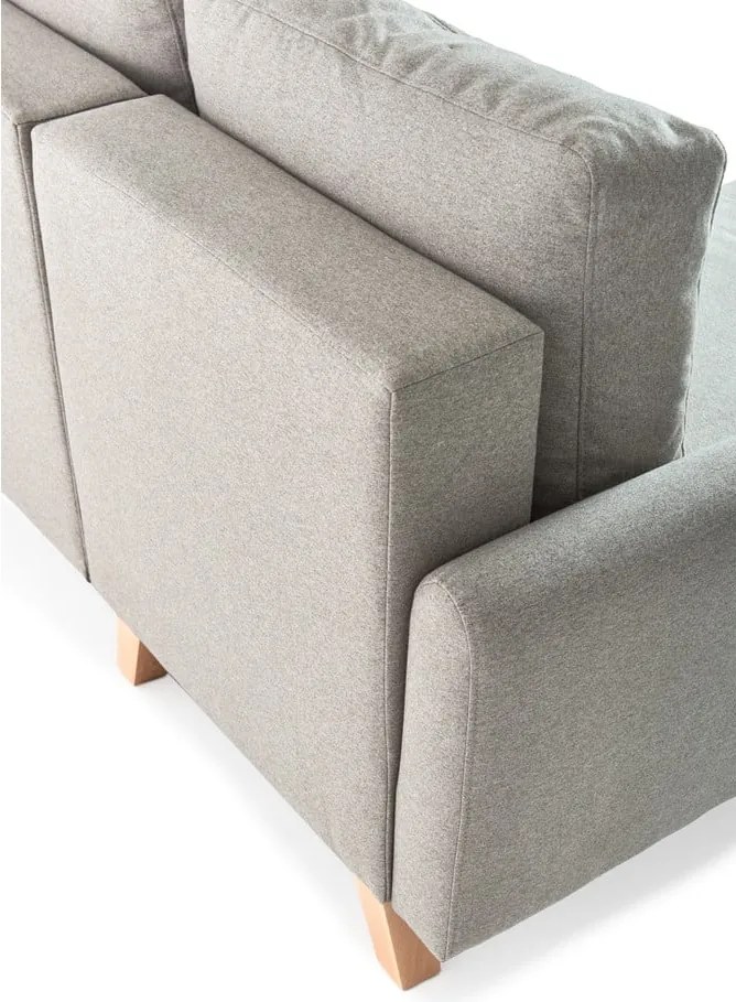 Светло сив променлив ъглов диван Pop - Bonami Selection