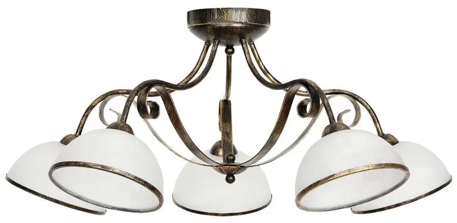 Потолен лампион ANTICA 5xE27/60W/230V